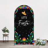 Lofaris Fiesta Floral Mexican Decor Party Arch Backdrop